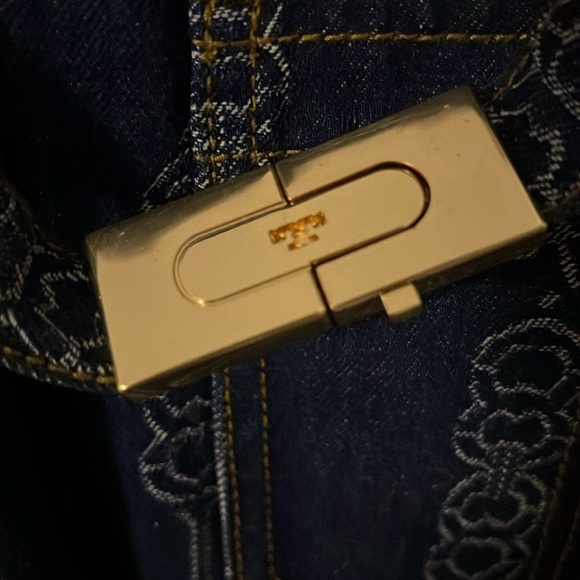 🔥NWT Tory Burch Gemini Denim Dress❤️ - Picture 4 of 4